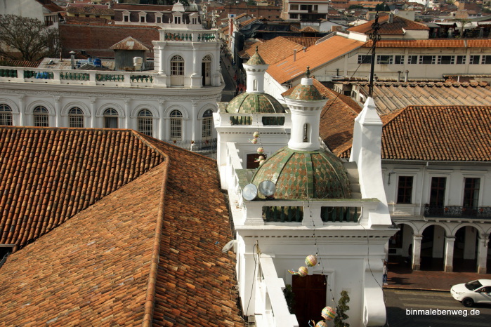 Cuenca (Ecuador): Blick vom Dach der Kathedrale