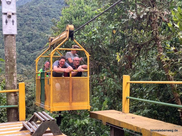Tarabita Mindo /Seilbahn Mindo